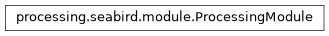 Inheritance diagram of processing.seabird.module