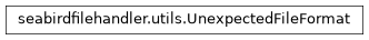 Inheritance diagram of seabirdfilehandler.utils